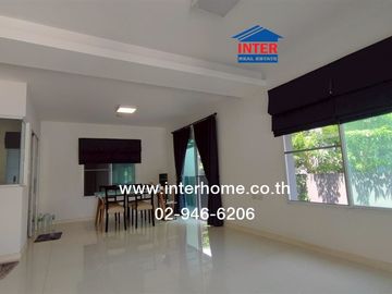2-storey twin house, 38 sq m., Inizio Village 3, Pinklao-Ring Road, Samret Phatthana Road, Rongkanchanaphisek Road, Bang Kruai, Nonthaburi
