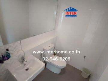 2-storey twin house, 38 sq m., Inizio Village 3, Pinklao-Ring Road, Samret Phatthana Road, Rongkanchanaphisek Road, Bang Kruai, Nonthaburi