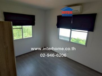 2-storey twin house, 38 sq m., Inizio Village 3, Pinklao-Ring Road, Samret Phatthana Road, Rongkanchanaphisek Road, Bang Kruai, Nonthaburi