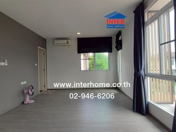 2-storey twin house, 38 sq m., Inizio Village 3, Pinklao-Ring Road, Samret Phatthana Road, Rongkanchanaphisek Road, Bang Kruai, Nonthaburi