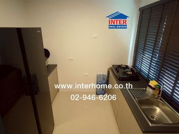 2-storey twin house, 35.6 sq.w., Eco House Village, Pinklao-Salaya, Soi Wat Som Kleng (Soi 31), Samret Phatthana Road, Sala Thammasop Road, Bang Kruai