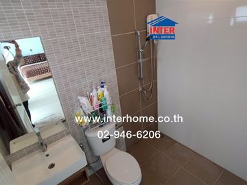 2-storey twin house, 35.6 sq.w., Eco House Village, Pinklao-Salaya, Soi Wat Som Kleng (Soi 31), Samret Phatthana Road, Sala Thammasop Road, Bang Kruai