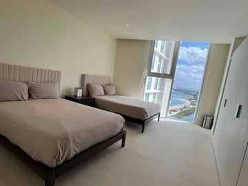 Venta VIP: Departamento amueblado en SLS Puerto Cancún - 4 recámaras, amenities de lujo