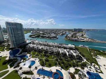Venta VIP: Departamento amueblado en SLS Puerto Cancún - 4 recámaras, amenities de lujo