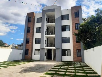 VENTO DEPARTAMENTO NUEVO $1,720,000 SAN PEDRO CHOLULA DOS RECAMARAS Y DOS BAÑOS COMPLETOS