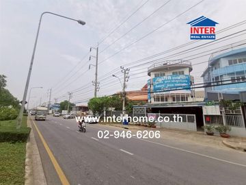 Home office 3.5 floors 107.9 sq.w. Home office near Tha Kham fresh market, Bang Khun Thian-Chaitalay Road, Thian Thale Road, Rama 2 Road, Bang Khun Th