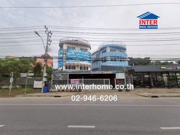Home office 3.5 floors 107.9 sq.w. Home office near Tha Kham fresh market, Bang Khun Thian-Chaitalay Road, Thian Thale Road, Rama 2 Road, Bang Khun Th