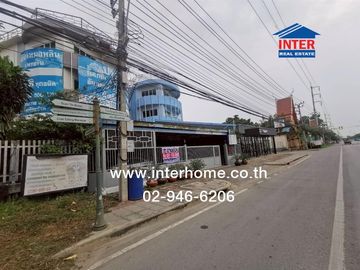 Home office 3.5 floors 107.9 sq.w. Home office near Tha Kham fresh market, Bang Khun Thian-Chaitalay Road, Thian Thale Road, Rama 2 Road, Bang Khun Th