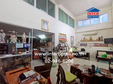 Home office 3.5 floors 107.9 sq.w. Home office near Tha Kham fresh market, Bang Khun Thian-Chaitalay Road, Thian Thale Road, Rama 2 Road, Bang Khun Th