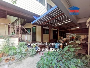 Home office 3.5 floors 107.9 sq.w. Home office near Tha Kham fresh market, Bang Khun Thian-Chaitalay Road, Thian Thale Road, Rama 2 Road, Bang Khun Th