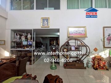 Home office 3.5 floors 107.9 sq.w. Home office near Tha Kham fresh market, Bang Khun Thian-Chaitalay Road, Thian Thale Road, Rama 2 Road, Bang Khun Th