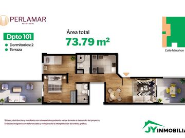 Venta de departamento de estreno en La Perla 🏡