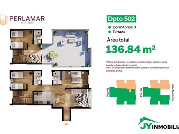 Venta de departamento de estreno en La Perla 🏡