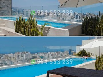 ALQUILO DPTO AMOBLADO 01 DORM | 01 BAÑO | NO COCHERA - CERCA A PARQUE LINSIDRO