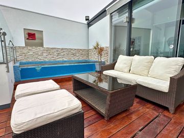 Penthouse en venta en Malecon de Miraflores con Piscina Terraza