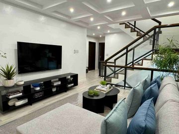 3storey Fully Furnished Brandnew Modern House and Lot with Pool