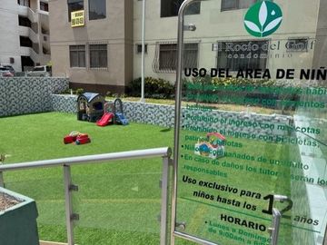 ALQUILO DPTO. SURCO CONDOMINIO ROCIO DEL GOLF 3 DORM. AMOBLADO.