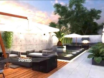 ALQUILO MODERNO DEP. 3 DORMITORIOS - 120 MT. - PISO 3 - IMPECABLE - AMOBLADO - TERRAZA - VISTA EXTERNA - COCHERA - LINDAS AREAS COMUNES