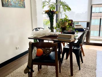 ALQUILO MODERNO DEP. 3 DORMITORIOS - 120 MT. - PISO 3 - IMPECABLE - AMOBLADO - TERRAZA - VISTA EXTERNA - COCHERA - LINDAS AREAS COMUNES