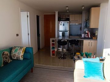 Vendo  departamento de dos dormitorios estilo mariposa en Reñaca