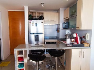 Vendo  departamento de dos dormitorios estilo mariposa en Reñaca