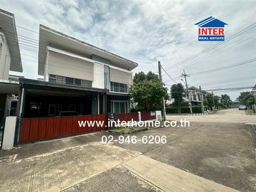 2-storey twin house, 39.3 sq.w., Casa City Village, Don Mueang, Thet Ratchan Road (along Khun Nai Kim Road 1), Nawong Pracha Phatthana Road, Din Daeng