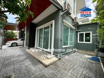 2-storey twin house, 39.3 sq.w., Casa City Village, Don Mueang, Thet Ratchan Road (along Khun Nai Kim Road 1), Nawong Pracha Phatthana Road, Din Daeng