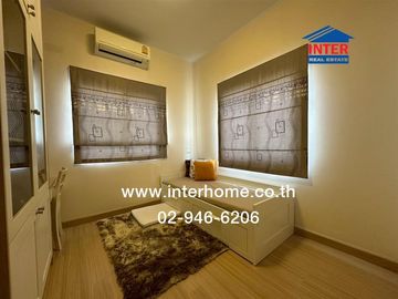 2-storey twin house, 39.3 sq.w., Casa City Village, Don Mueang, Thet Ratchan Road (along Khun Nai Kim Road 1), Nawong Pracha Phatthana Road, Din Daeng