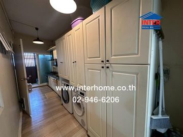 2-storey twin house, 39.3 sq.w., Casa City Village, Don Mueang, Thet Ratchan Road (along Khun Nai Kim Road 1), Nawong Pracha Phatthana Road, Din Daeng