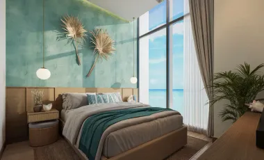 Premier 3-Bedrooms beachfront condo inside Terrazas de Punta Fuego overlooking seaview