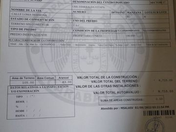 VENDO TERRENO DE 105 M2 EN URB. ESMERALDA PRIMERA ETAPA - CARABAYLLO