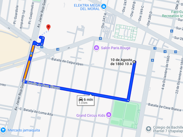 CASA EN VENTA EN LEYES DE REFORMA IZTAPALAPA CDMX