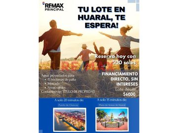 Tu Lote En Huaral Te Espera