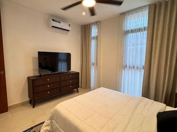 DEPARTAMENTO EN MERIDA YUCATAN TEMOZON CON ALBERCA Y CANCHA DE PADEL MATHEA