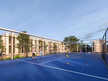 DEPARTAMENTO EN MERIDA YUCATAN TEMOZON CON ALBERCA Y CANCHA DE PADEL MATHEA