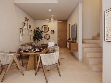 DEPARTAMENTO EN VENTA  EN LA PLAYA YUCATAN 200 METROS CHELEM