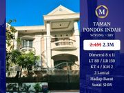 Rumah Taman Pondok Indah Wiyung dkt Tol Gunungsari Pakuwon Mall PTC