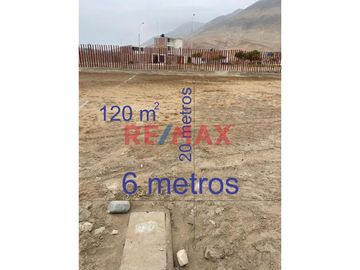 Vendo Terreno Comercial En Pucusana - 120M2