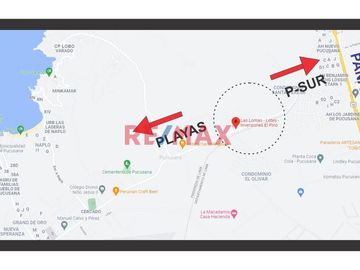 Vendo Terreno Comercial En Pucusana - 120M2