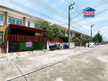 2-storey twin house, 37.7 sq.w., Phumisiri Village, Rangsit, Khlong 7, near Sarasas Witaed Rangsit School, Khlong 7, Rangsit-Nakhon Nayok Road, Khlong
