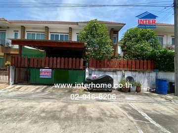 2-storey twin house, 37.7 sq.w., Phumisiri Village, Rangsit, Khlong 7, near Sarasas Witaed Rangsit School, Khlong 7, Rangsit-Nakhon Nayok Road, Khlong