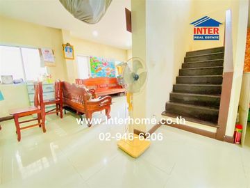 2-storey twin house, 37.7 sq.w., Phumisiri Village, Rangsit, Khlong 7, near Sarasas Witaed Rangsit School, Khlong 7, Rangsit-Nakhon Nayok Road, Khlong
