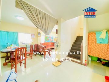 2-storey twin house, 37.7 sq.w., Phumisiri Village, Rangsit, Khlong 7, near Sarasas Witaed Rangsit School, Khlong 7, Rangsit-Nakhon Nayok Road, Khlong