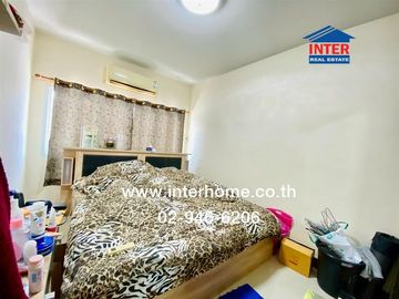 2-storey twin house, 37.7 sq.w., Phumisiri Village, Rangsit, Khlong 7, near Sarasas Witaed Rangsit School, Khlong 7, Rangsit-Nakhon Nayok Road, Khlong