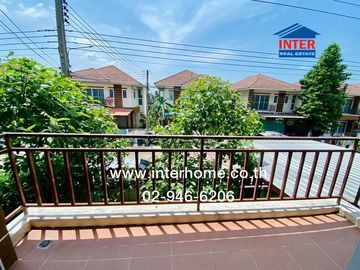 2-storey twin house, 37.7 sq.w., Phumisiri Village, Rangsit, Khlong 7, near Sarasas Witaed Rangsit School, Khlong 7, Rangsit-Nakhon Nayok Road, Khlong