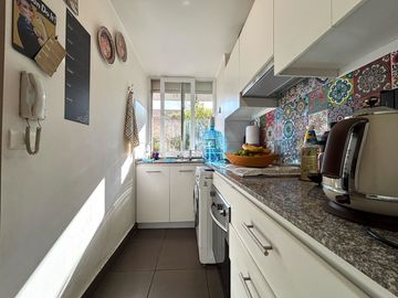 Departamento en Venta, San Miguel. 2 Estacionamientos. Patio Exclusivo