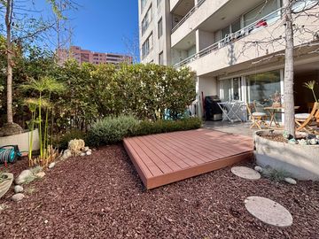 Departamento en Venta, San Miguel. 2 Estacionamientos. Patio Exclusivo