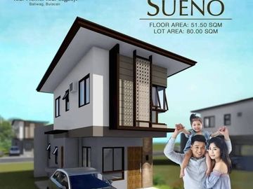 Sueño Model- Single Attached House and Lot for Sale in Brgy. HInukay Baliuag Bulacan