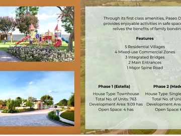 3 BR Townhouse Model at Paseo de Lipa-LEVANA MODEL