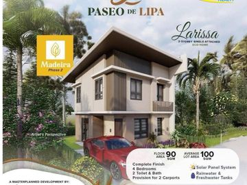 3 BR Townhouse Model at Paseo de Lipa-LEVANA MODEL